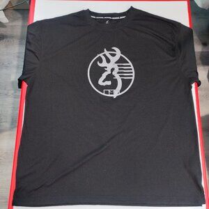 Browning short sleeve T-shirt black with graphic design men's size 2XL